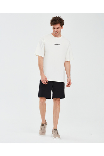 SKECHERS Graphic T-Shirt m Short Sleeve Men's White Tshirt S232404-102