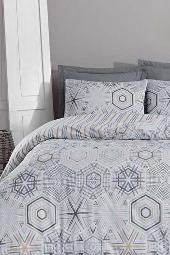 Altınbaşak Pedro Coin Double Luxart Duvet Cover Set