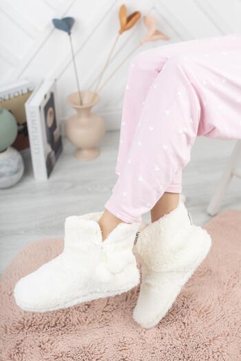 Moda Frato Modafrato Rp-chinchila Women's Slippers Home Boots Home Shoes