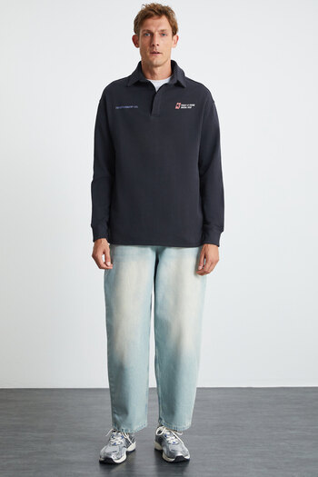 GRIMELANGE Hemji Men's Anthracite Sweatshirt