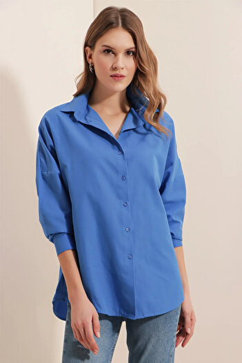 Rodi Oversize Uzun Basic Gömlek Ds22yb113900