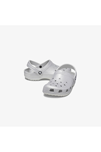 Crocs Classic Glitter T Bebek Gri Terlik