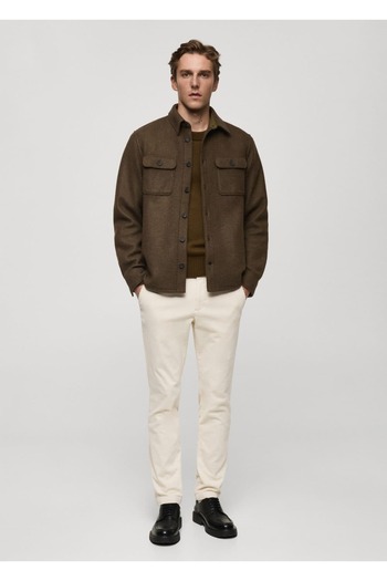 MANGO Man Slim-fit corduroy trousers
