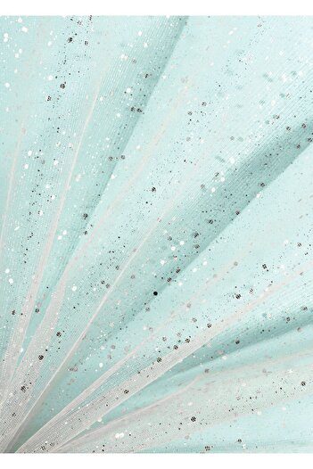 Harikabirev Harikabi̇rev - Blue Glitter Appearance Abstract Combination, Plexi Framed Mdf Painting, Krfz