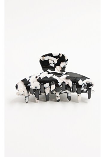 Roberta Lorenz Women's Special Patterned Latch Buckle 8 Cm, High Quality Acetate Material