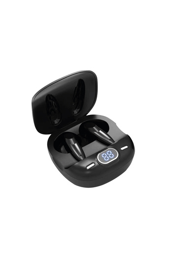 Moodix KI23J153 Bluetooth Ohrhörer, Schwarz, LCD-Anzeige