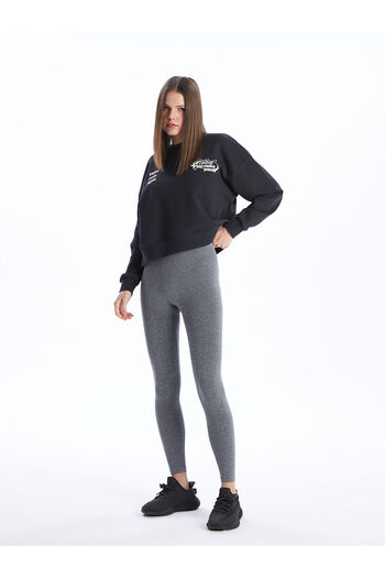 LC Waikiki Lcwk Women's Elastic Waist Solid Leggings