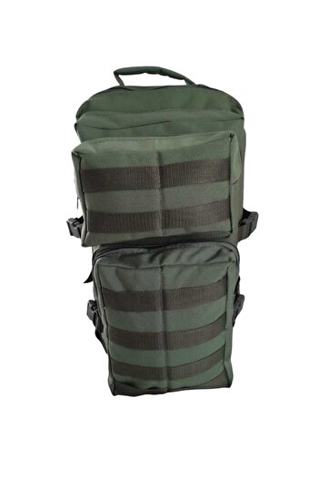 SEVEROZ 70 Lt Çanta-Dağcı Outdoor Kamp Trekking Çanta -Askeri Taktik Çanta-Bölmeli Sırt Çantası- Haki Çanta