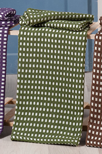 Kanz Green Baby Waffle Pique Cover - 90X110