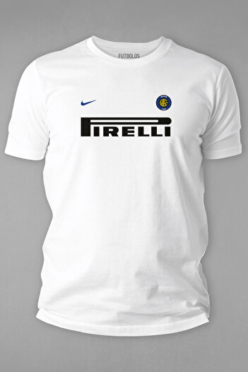 Futbolos Ανδρικό μπλουζάκι Inter Printed Crew Neck White