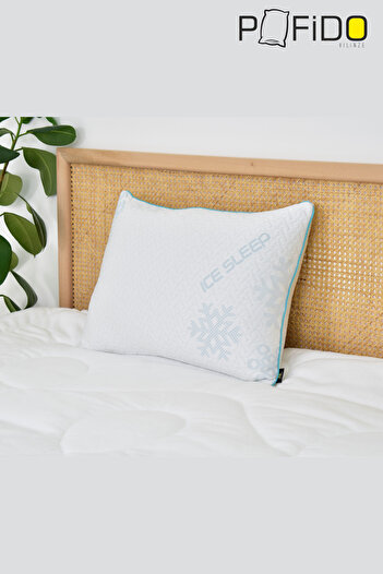 VİLİNZE Pofido Ice Sleep Подушка на блискавці, пральна, з щільним наповнювачем, 1000 г - 50x70 см