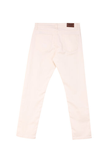 Jeep Normal Bel Düz Paça Slim Fit Ekru Erkek Pantolon J4WM-PNT7310
