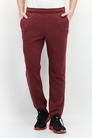 Fourlaps Men Slim Fit Training Sweatpants, Maroon