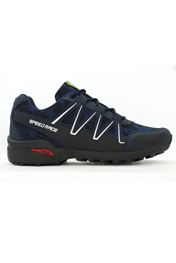 LETAO Navy Blue Camouflage Men's Trekking Outdoor Sports Shoes