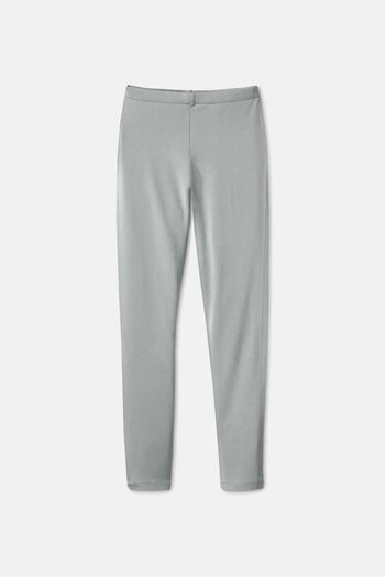 Tchibo Kids Girl Plain Pull On Leggings, Light Grey