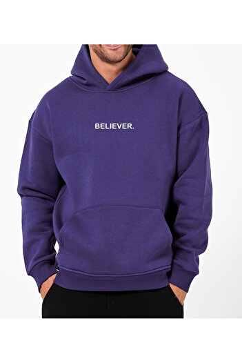 Uniquetex Vek Oversize Sweatshirt - Believer Hoodie