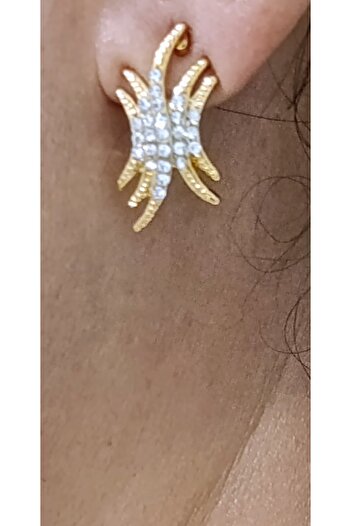 MENTAŞ Yellow Colored Earrings and Necklace Set