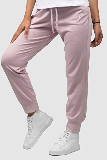 Nike Αθλητικά ρούχα Essential Standard Fit Jersy Παντελόνια Λεπτή Άνετη Εφαρμογή Ροζ Φούτερ