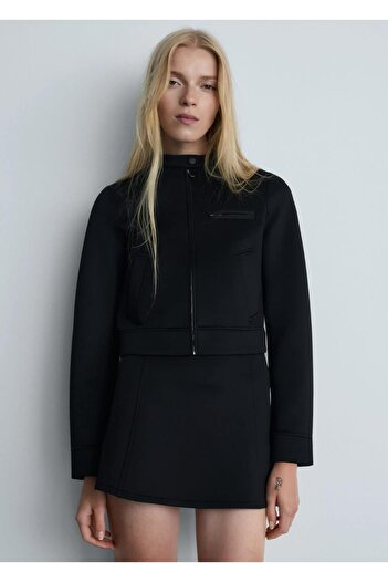 MANGO Woman Short Jacket with Pockets