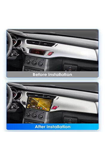 Navigold CITROEN C3 2010-2016 MULTİMEDYA NAVİGASYON USB KAMERA CARPLAYER 6 RAM