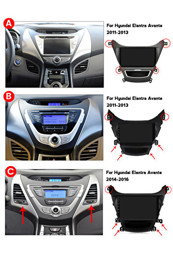 Navigold HYUNDAI ELENTRA 2012-2014 MULTİMEDYA NAVİGASYON USB KAMERA CARPLAYER