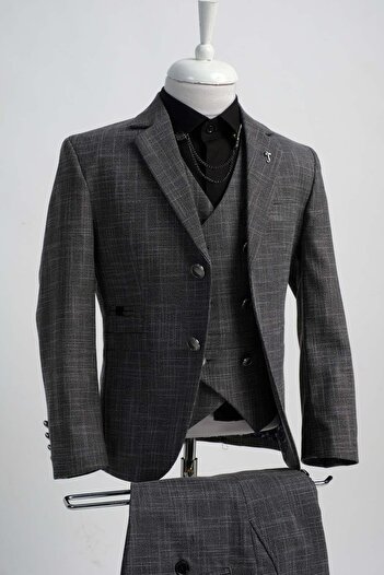 Doctor junior Slim Fit Boy's Suit Three Pieces/No Shirt_Mnvs2236
