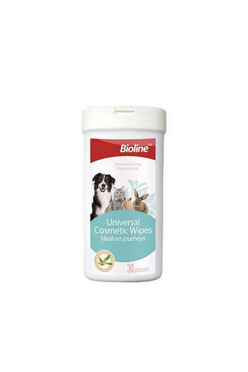 Bioline 30 Pack Wet Wipes for Pet - with Special Box