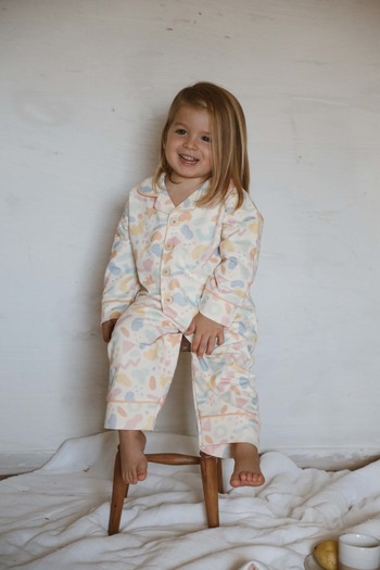OhlalaKoala Colorful Printed Baby Kids Pajama Set