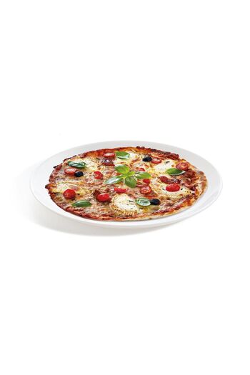 Luminarc Diwali White Service Plate 25 cm Set of 6
