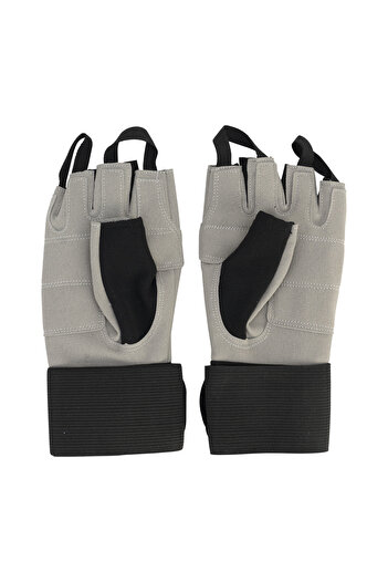 Walke Gray Weight Body Fitness Gloves with Size m Wrist Bandage