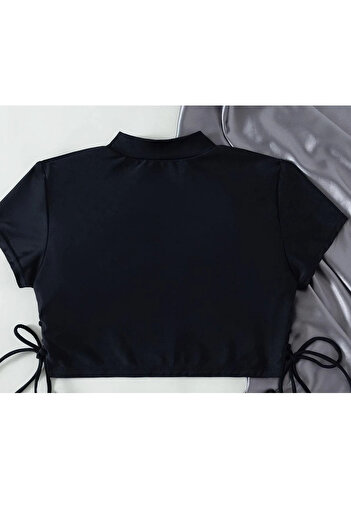 Angelsin Beruflic Special Design Bikini Top Black