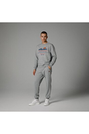 Ellesse Bisiklet Yaka Sweatshirt Gri Erkek EM273