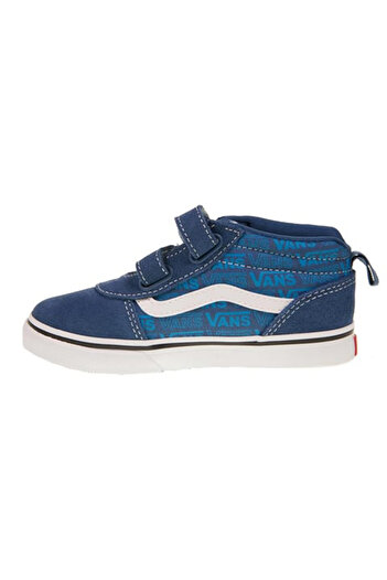 Vans Ward Mid V Unisex Çocuk Mavi Günlük Ayakkabı