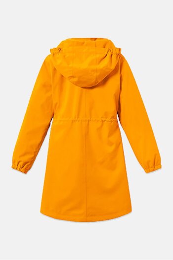 Tchibo Kids Girl Plain Parka Coat , Yellow