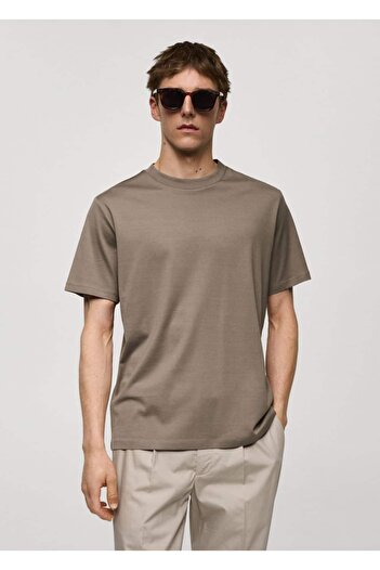 MANGO Man 100% Cotton Slim-Fit T-Shirt