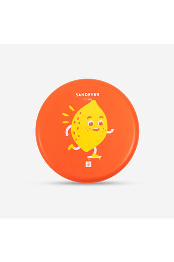 Decathlon Olaian Frisbee - Red/Lemon Patterned - Soft