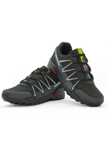 LETAO Men's Black Trekking Outdoor Sports Shoes