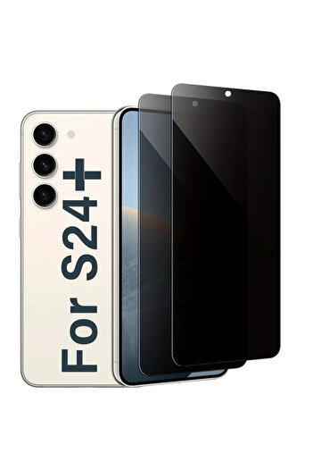 Fibaks Samsung Galaxy S24 Plus / S25 Plus - Ghost Screen Protector, Hidden Tamper Glass