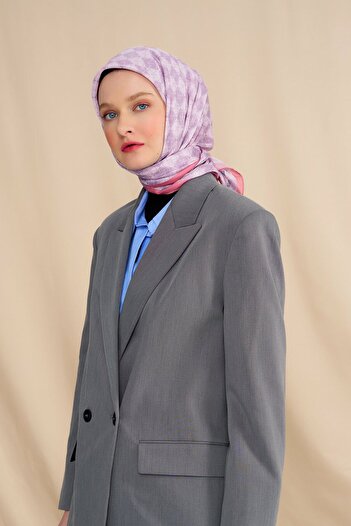 Modakaşmir MK Dama Cotton Scarf