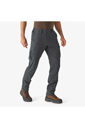 Decathlon Solognac Men's Cargo Hunter Pants - Gray - Hunting and Nature Observation - 500