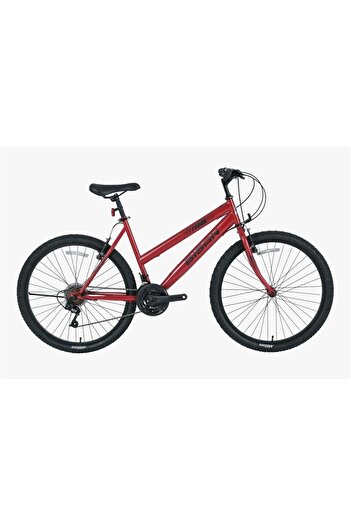 Bisan Sentıero Dağ Bisikleti 46cm V 26 Jant 21 Vites Kırmızı Beyaz