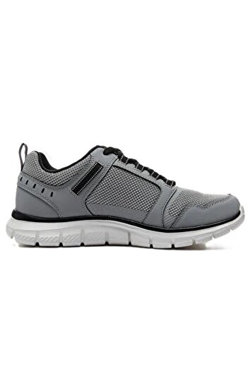 SKECHERS Men's Casual Sneakers - Track Air Cooled, Memory Foam Memory Sole, Gray