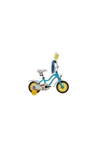 Bisan HAPPY ERKEK ÇOCUK BİSİKLETİ 21CM V 12 JANT AÇIK MAVİ YEŞİL