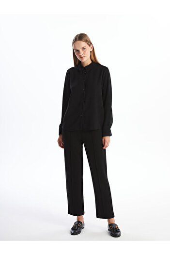 LC Waikiki Lcw Modest Black Skinny Fit Women's Trousers
