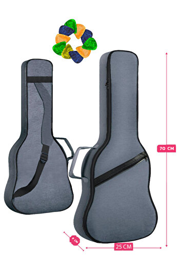 Midex Cs-26 Tenor Ukulele Bag - Gigbag Soft Case και θήκη (10 έγχορδα και συναρμολογημένο σύρμα δώρο)