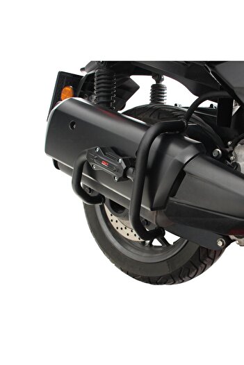 GP KOMPOZİT Yamaha XMAX 250 2018-2024 Uyumlu Egzoz Koruma Demiri Siyah
