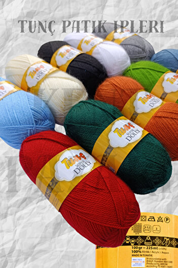 Kent Pazarı 10 τεμάχια Baby νήματα -225m 100gr Μικτό χρώμα Μποτάκια Σετ νήματα Κασκόλ