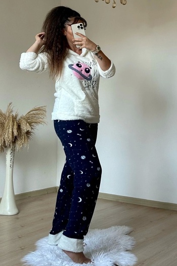 AZRA BUTİK Σετ βελούδινο Panda