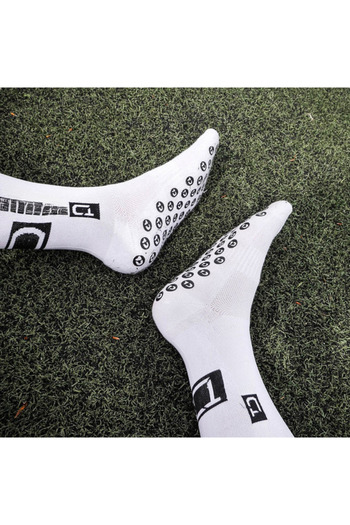 Shuttle Park Special White Non-Slip Silicone Towel Sole Seamless Match Pro Sports Socks