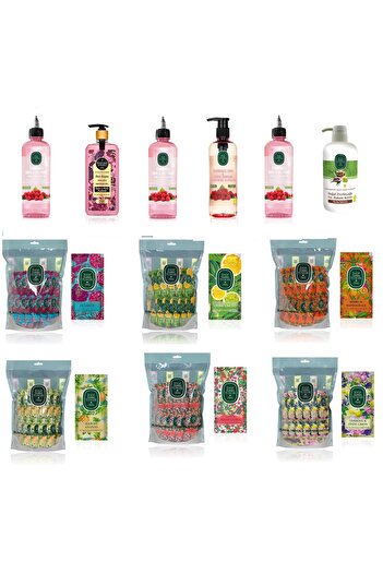 Eyüp Sabri Tuncer Eyüp Sabri Tuncer Hair Care Set and Legends 2 (Tonic, Shampoo, Shower Gel, Conditioner, Wet Wipes)